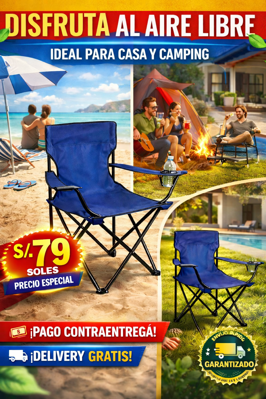 SILLA PARA PLAYA